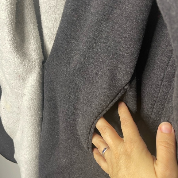 Sanctuary Fleece Soft Gray Button Sweater Size Small - Picture 8 of 14